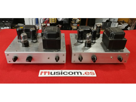 2 AMPLIFICADORES MONOFONICOS A VALVULAS 2 AMPLIFICADORES MONOFONICOS A VALVULAS